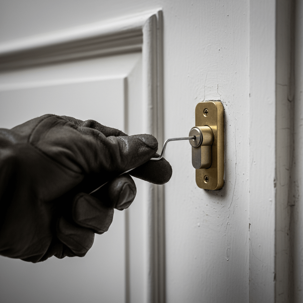 Fachgerechte Türöffnung mit Spezialwerkzeug